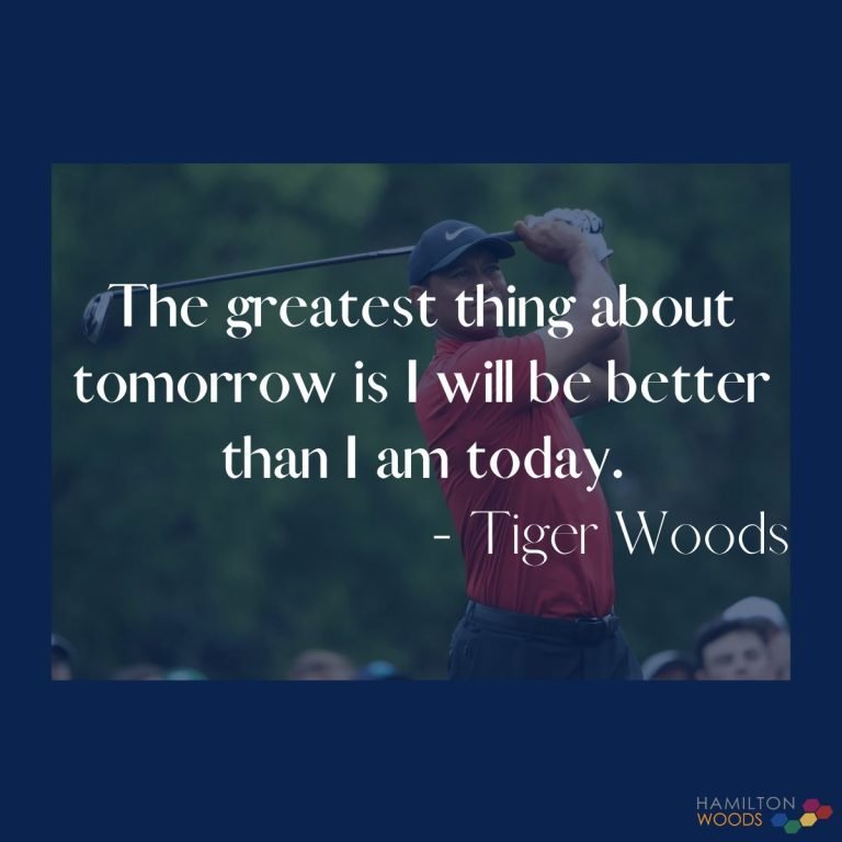 Tiger Woods Quote